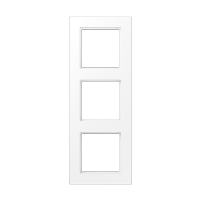 Рамка 3 поста; серия A550; термопласт; белый матовый, A5583BFWWM