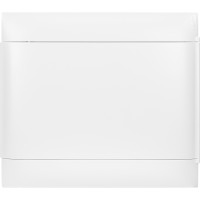137567 Пластиковый щиток Legrand Practibox S, для встраиваемого монтажа (в полые стены), цвет двери "Белый", 2X18