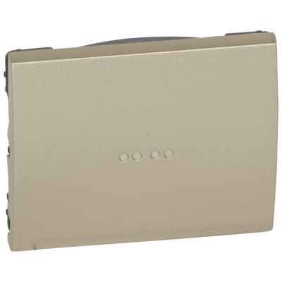 Legrand Клавиша - Galea Life - простая - с индикацией - Titanium, 771434