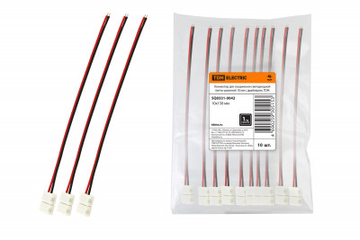 Коннектор для соединения светодиодной ленты шириной 10 мм с драйвером, TDM Electric, SQ0331-0042