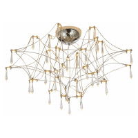 ST LUCE SL797.102.78 Люстра потолочная ST-Luce Хром, Прозрачный LED 78*0,45W 3000K