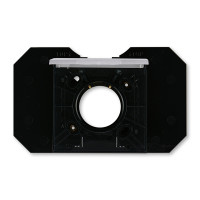 5530H-C67107 70 - Розетка ABB Levit для централизованных систем пылеудаления серебро / дымчатый чёрный - 2CHH506717C4070