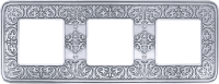 FD01373CB Fede Emporio Рамка 3-ная, Bright Chrome