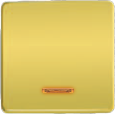FD04312OB Fede Fede Клавиша широкая  с подсветкой, Bright Gold