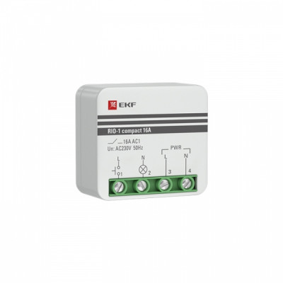 Импульсное реле RIO-1 compact 10А EKF PROxima