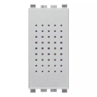 Vimar Звонок 12V 50 - 60HZ ,серебро матовое, 20370.N