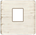 FD04317BD-A Fede Fede Плата монтажная Multimedia для 1-го разъёма, White Decape/беж.