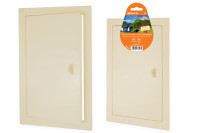 Люк ревизионный с ручкой 200х400, слоновая кость TDM Electric, SQ1807-0433