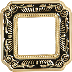 FD01361NEEN Fede Firenze Smalto Italiano Рамка 1-ная, Jet Black