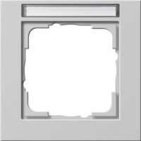 109137 Gira Рамка одинарная с полем для надписи
