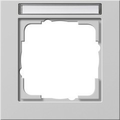 109137 Gira Рамка одинарная с полем для надписи