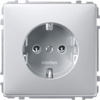 SD Розетка 2К+З 16А 250В~, алюм.