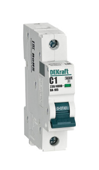 DEKraft Автоматический выключатель ВА105-1P-001A-C