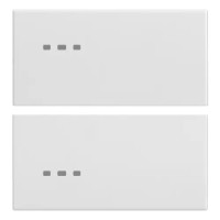 Vimar Две клавиши 2М для автоматизации, белые, 20752.B