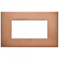 Vimar Накладка на 4 модуля, сатинированная медь, 22654.86