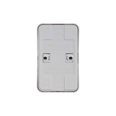 BLANCA О/У РОЗЕТКА двойная без заземл. без шт. ИЗОЛ.ПЛ., 16А, 250В, БЕЛЫЙ