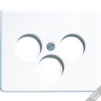 Крышка для телевизионной и спутниковой розетки; черная, SL561SATSW Крышка для телевизионной и спутниковой розетки; черная, SL561SATSW