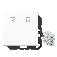 Накладка для внешнего DND-модуля с LED-лампами, 230 В, LSCUKO5M230WW