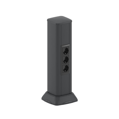 ДКС Алюминиевая колонна, 0.5м, цвет чёрный, 19553