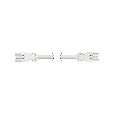 Simon Connect Белый Кабель 3м 3x2,5мм, разъёмы Quick Connection "мама - папа" 2P+E, CR2030-9