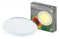 Светильник ультратонкий встраиваемый светодиодный "Даунлайт" СВО (белый) 18 Вт 3000К TDM Electric, SQ0329-0009