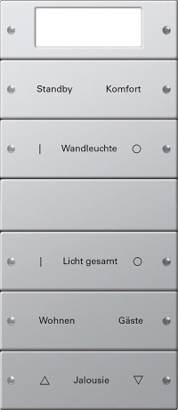 Комплект клавиш, 5 шт. Plus, ГРАВИРОВКА