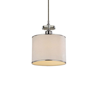 Arte Lamp FURORE, Подвес, цвет арматуры - ХРОМ, цвет плафона/декора - БЕЛЫЙ, 1х60W E27, A3990SP-1CC