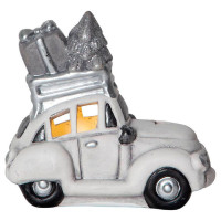 991-26 Светильник VINTER, 1X0,06W (LED), 3V,15х14 см,керамика, белый, 2x AG13 в комплекте