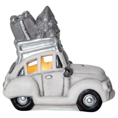 991-26 Светильник VINTER, 1X0,06W (LED), 3V,15х14 см,керамика, белый, 2x AG13 в комплекте