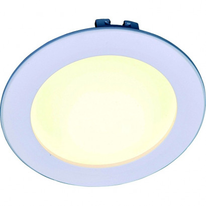 Arte Lamp RIFLESSIONE, Встраиваемый светильник, цвет арматуры - белый, 12W LED, A7012PL-1WH