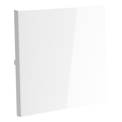 Клавиша для выключателя/переключателя одноклавишного, S70 (белый глянцевый), VLS000101