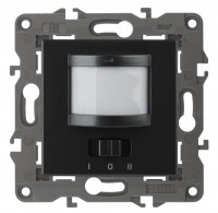 ЭРА 14-4103-05 Elegance Антрацит Датчик движения 2-проводной, 180-240В, 200Вт