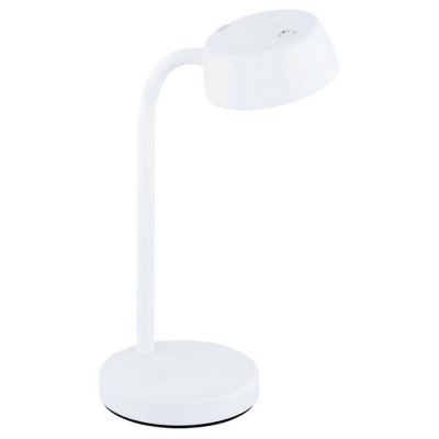 99334 Светод. наст. лампа CABALES регул., 4,5W(LED), ?140, H340, пластик, белый