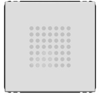 N2224 AN - "Механизм звонка ""Динг-Донг"", 2-модульный, серия Zenit, цвет антрацит" - 2CLA222400N1801