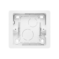 Коробка для накладного монтажа - 1-местная - Программа Celiane - белый