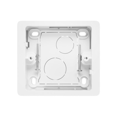 Коробка для накладного монтажа - 1-местная - Программа Celiane - белый