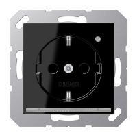 SCHUKO-розетка с LED подсветкой, A1520-OSWLNW