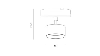 Светильник трековый SL-SLIM-FTSWH-10-CCT 48В 10Вт 2700-6000К SWG PRO бел. DesignLed 00-00022099