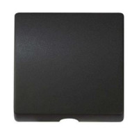 Simon Накладка для шнурового выключателя и вывода кабеля черного матового цвета S82 Concept, 8200051-098