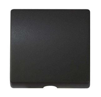 Simon Накладка для шнурового выключателя и вывода кабеля черного матового цвета S82 Concept, 8200051-098