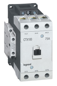 Legrand Контактор CTX? 100 3P 75A (AC-3) 2но2нз ~415В, 416189 Legrand Контактор CTX? 100 3P 75A (AC-3) 2но2нз ~415В, 416189