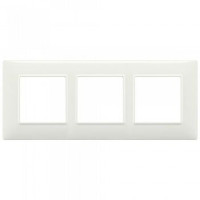 Vimar Накладка для 6 модулей (2+2+2) расстояние между центрами 57мм слоновая кость, 14646.02