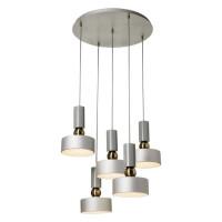 Maytoni Void Подвесной светильник, цвет: Серый 5х40W E14