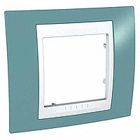 UnicaCh Рамка 1-ная, синий/бел.