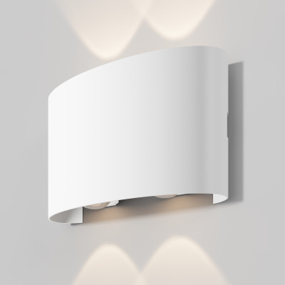 MaytoniOutdoor Белый Светильник настенный (бра), O417WL-L4W3K