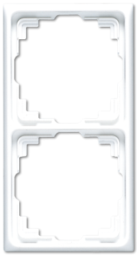 Рамка для инсталляции в кабельных каналах, 2-кратная; белая, CD582KWW