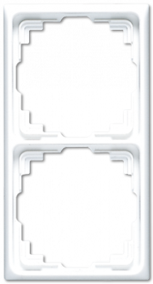 Рамка для инсталляции в кабельных каналах, 2-кратная; белая, CD582KWW