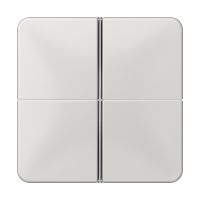 4-клавишная накладка для пульта КNX, светло-серая, для серии СD, CD404TSALG