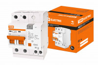 Диф.автомат АД12 2Р 25А  30мА TDM Electric, SQ0204-0011