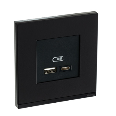 Schneider Electric Schneider Electric Блок: Выключатель 1-клавишный + 1-клавишный,  серия UNICA